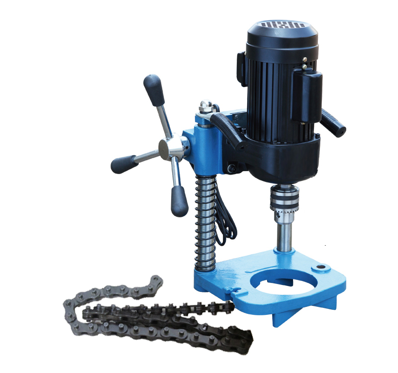 Pipe drilling machine